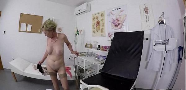  busty granny gets pov fucked by her doctor